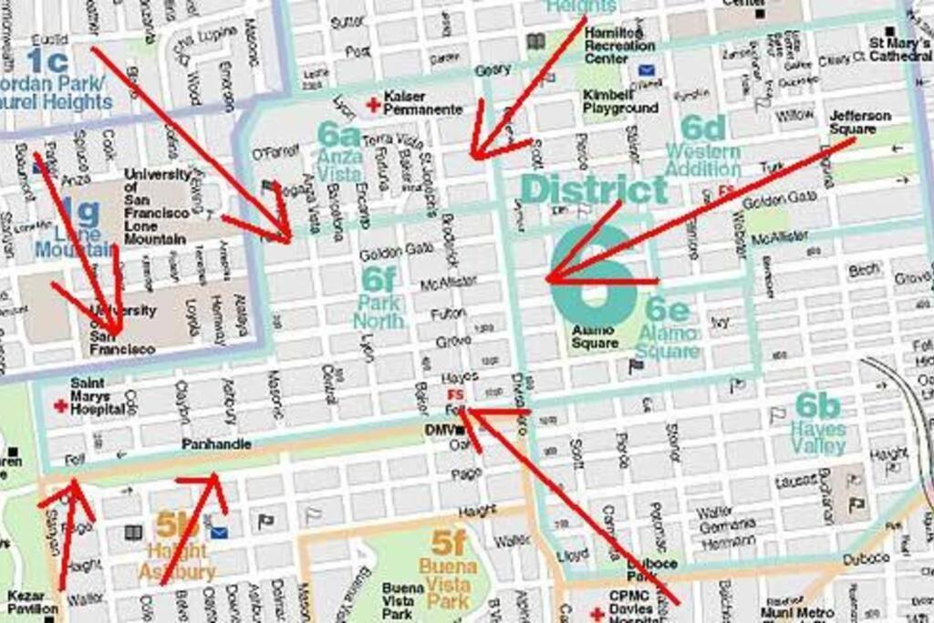 Entire 2Br, Centrally-Located, W/Parking! San Francisco Exteriör bild